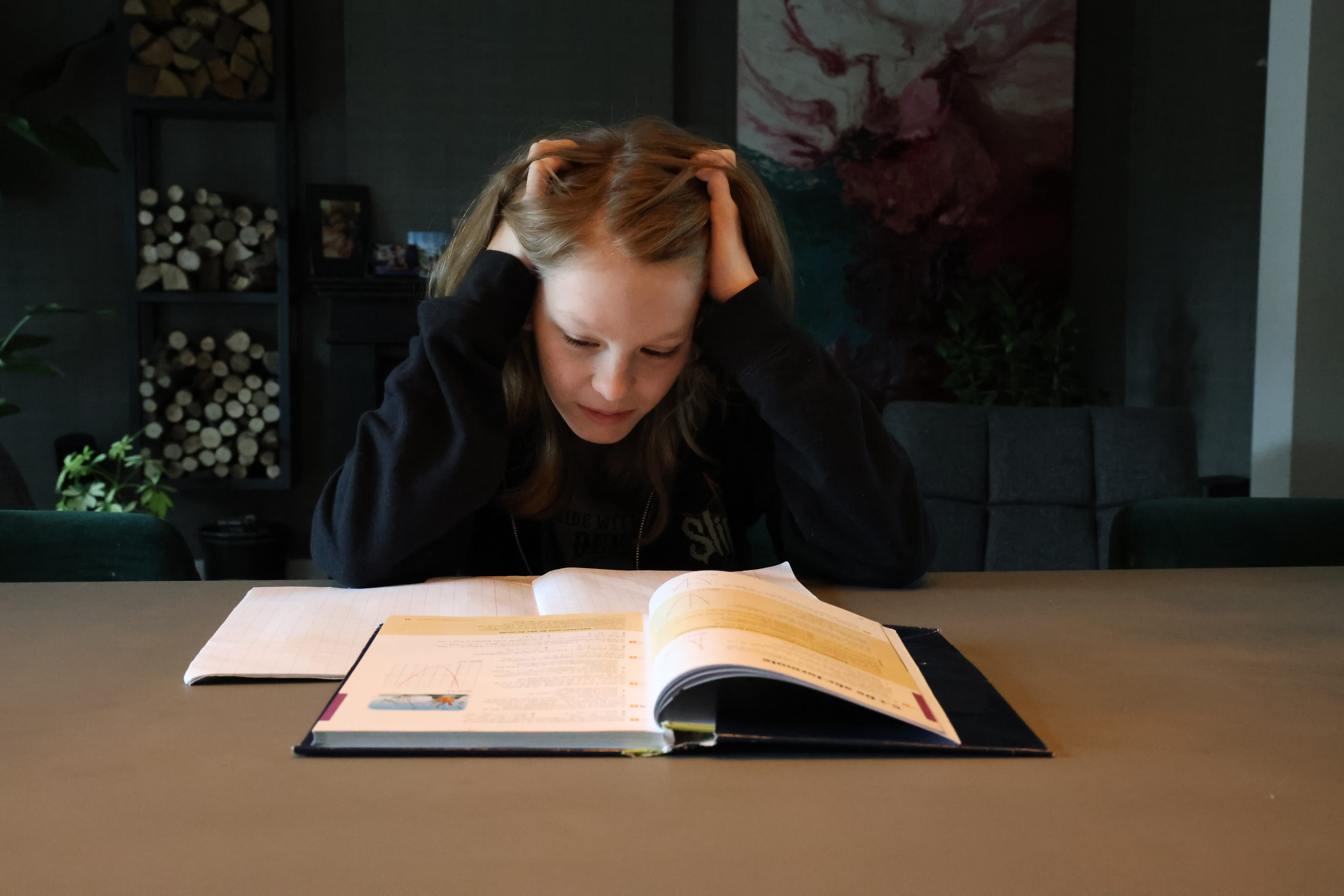 Concentratieproblemen illustratie